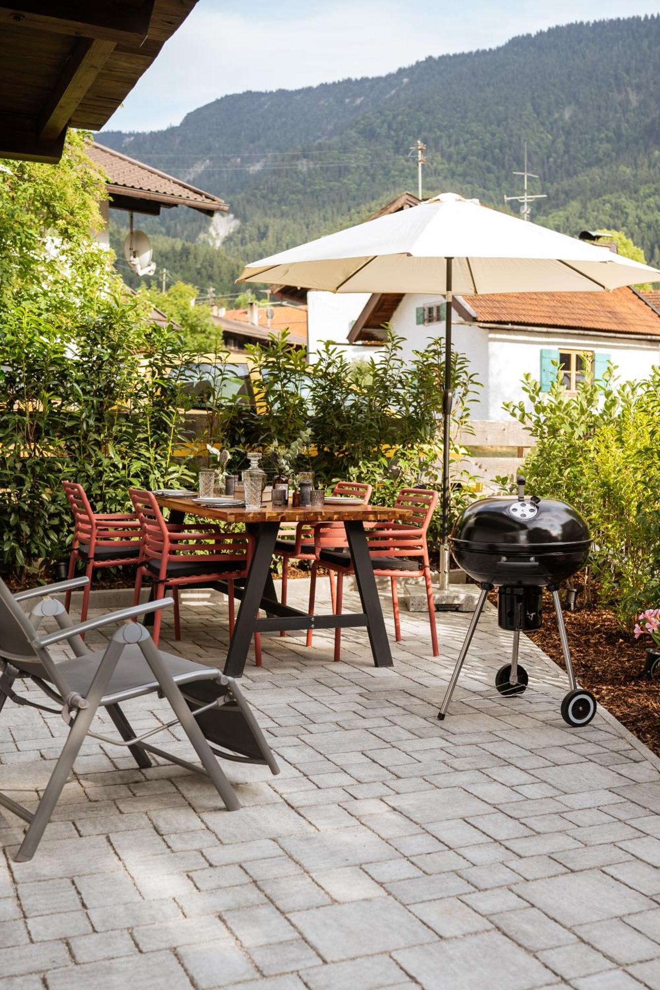 Neu - Ferienhaus Moritz & Josie Zur Alleinnutzung Ohlstadt Dış mekan fotoğraf
