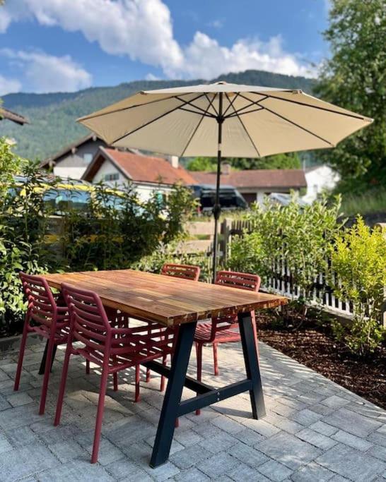 Neu - Ferienhaus Moritz & Josie Zur Alleinnutzung Ohlstadt Dış mekan fotoğraf