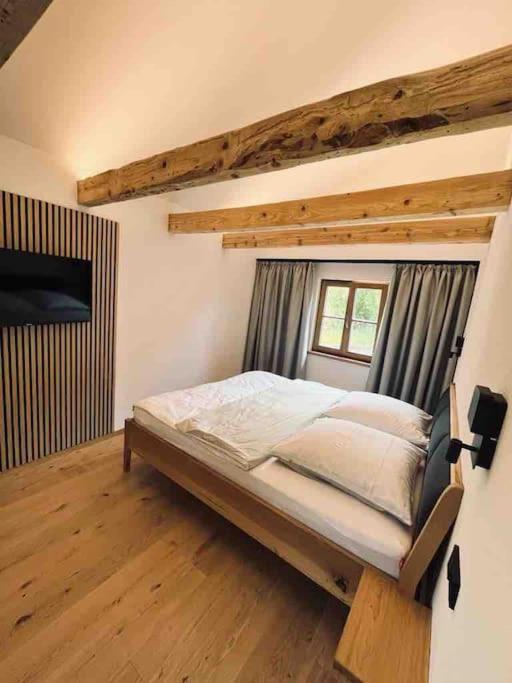 Neu - Ferienhaus Moritz & Josie Zur Alleinnutzung Ohlstadt Dış mekan fotoğraf
