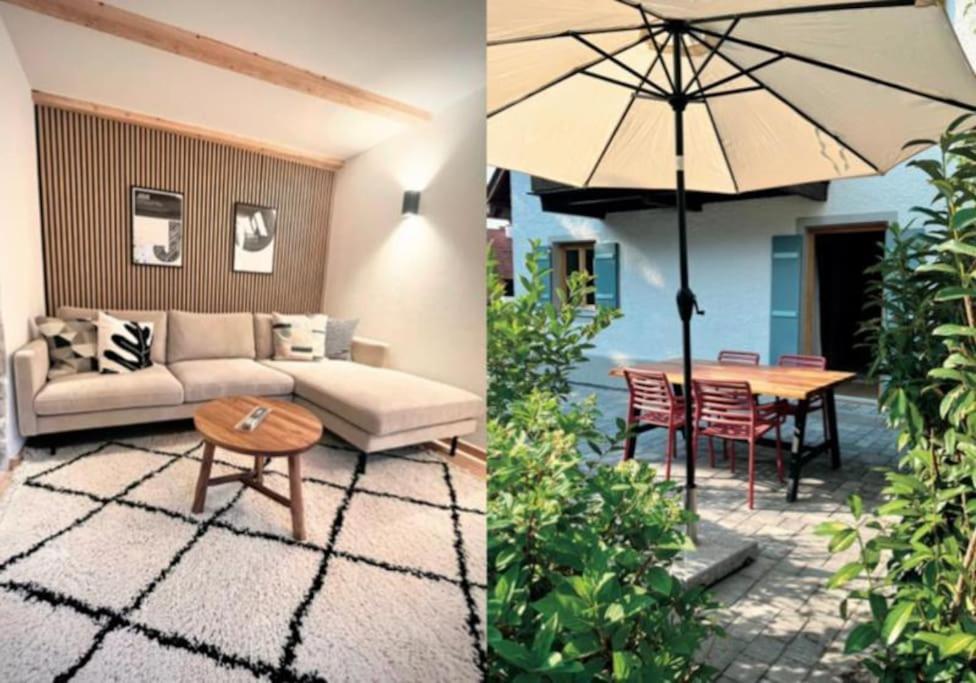 Neu - Ferienhaus Moritz & Josie Zur Alleinnutzung Ohlstadt Dış mekan fotoğraf